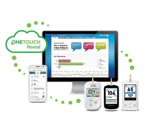 T1D Management On The Go: OneTouch Reveal