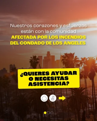 Nuestros corazones y esfuerzos están con la comunidad de diabetes afectada por los incendios del condado de Los Ángeles y estamos muy agradecidos con todos los que se han comunicado para preguntar: "¿Cómo podemos ayudar?"

Estamos trabajando en estrecha colaboración con nuestros socios de la industria y la comunidad para encontrar, establecer y aumentar los recursos. Si conoces algún recurso de emergencia adicional para personas con diabetes, compártelo en los comentarios. Compartiremos actualizaciones constantes en nuestras historias.

Alentamos a todas las personas afectadas a que se comuniquen rápidamente con su proveedor de atención médica. Los hospitales de Los Ángeles están abiertos y los profesionales de salud deberían poder ayudar con nuevas recetas para farmacias fuera del área. Más allá de los suministros de emergencia inmediatos, comunícate con su proveedor de seguro médico para obtener ayuda para reponer los medicamentos o suministros perdidos. ¿Tienes problemas? Háznolo saber.

Gracias, comunidad de diabetes. Su inmenso corazón y apoyo mutuo se está demostrando, y siempre los apreciamos. 💛