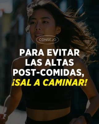 15 minutos de caminata a paso medio pueden hacer una GRAN diferencia en los picos de glucosa que aparecen después de comer. ¿Lo has intentado? 🚶👟