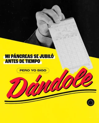 La diabetes no se toma días libres, así que nosotros tampoco. 💪 ¡Vamos con todo que ya es fin de semana!
