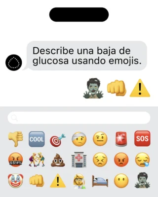 No uses palabras, ¡solo emojis! 🧟👊⚠