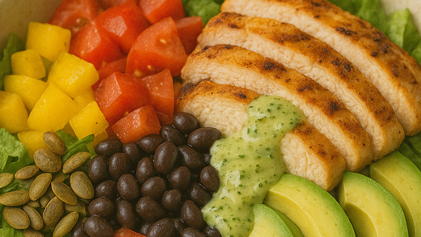 Mexican chopped salad.