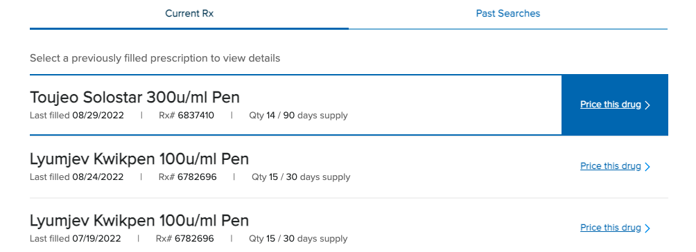 drug price calculator