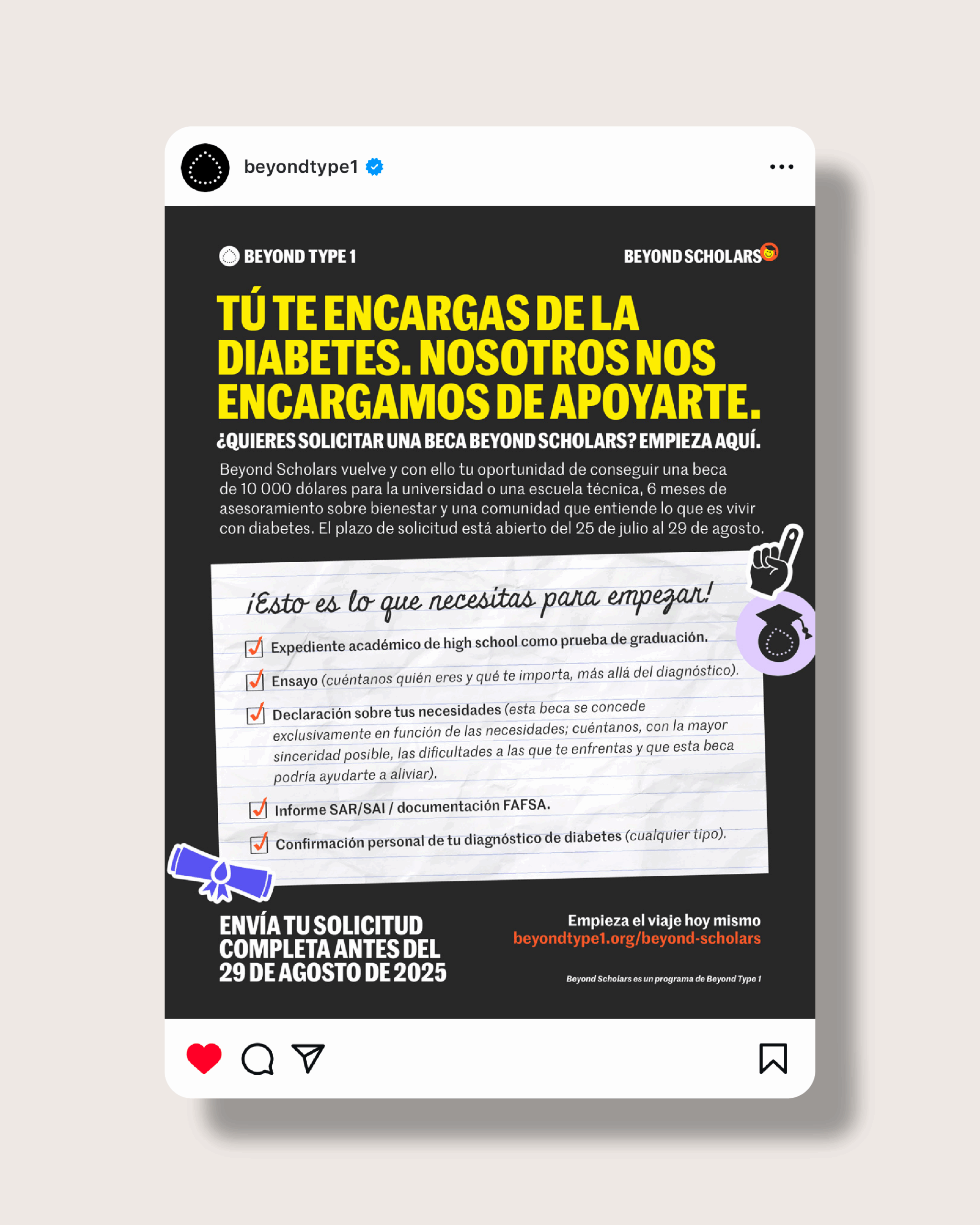 Spanish Social Shareable for Beyond Scholars